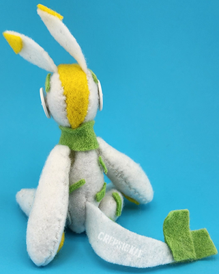 An egg and scallion themed imp
