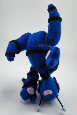 A blue bug imp